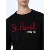 HERON ROUND-NECK SWEATER - 8@HER0001 - SAINT BARTH
