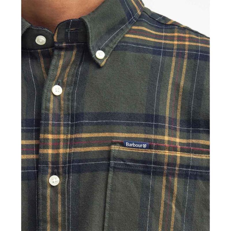 Portdown Tailored Long-Sleeved Shirt - MSH5035 - BARBOUR