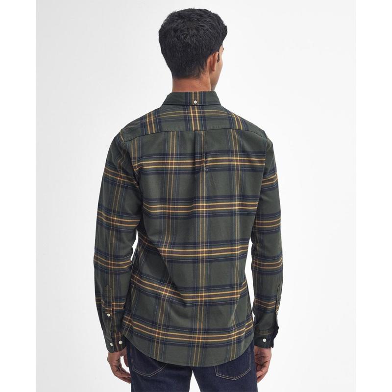 Portdown Tailored Long-Sleeved Shirt - MSH5035 - BARBOUR