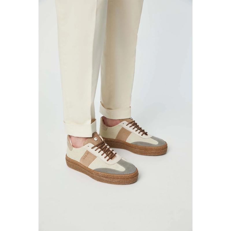 L.B.M. 1911 MILES trousers dyed white - 8166_45525 - L.Β.Μ. 1911