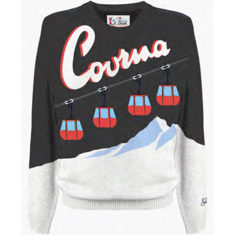 HERON C CREWNECK SWEATER - 8@HER0011 - SAINT BARTH