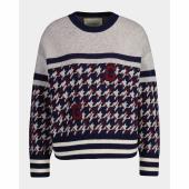 Houndstooth C-neck - 3GW4805274 - GANT