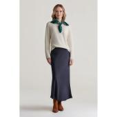 A-Line Satin Skirt - 3GW4400157 - GANT