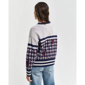 Houndstooth C-neck - 3GW4805274 - GANT