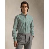 Custom Fit Striped Stretch Poplin Shirt - 710929346009 - POLO RALPH LAUREN
