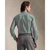 Custom Fit Striped Stretch Poplin Shirt - 710929346009 - POLO RALPH LAUREN