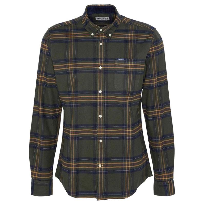 Portdown Tailored Long-Sleeved Shirt - MSH5035 - BARBOUR