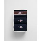 3-Pack Shield Tie Stripe Socks Gift Box - 3G9960316 - GANT