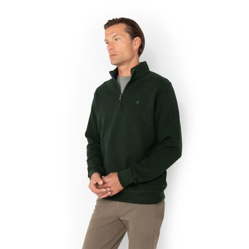 ΦΟΥΤΕΡ ΒΑΜΒΑΚΕΡΟ HALF ZIP REGULAR FIT - 3RO1000 - THE BOSTONIANS