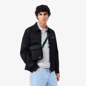 Men's Small LCST Slimline Petit Piqué Satchel - 9@3NH4679TX - LACOSTE