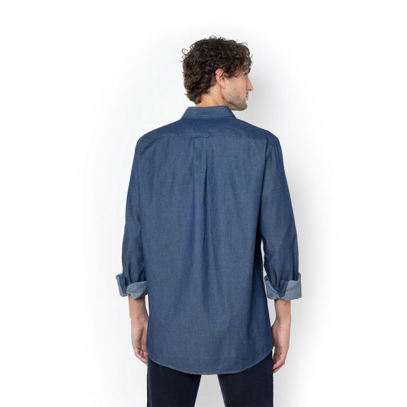 ΠΟΥΚΑΜΙΣΟ DENIM REGULAR FIT - 3AAP1906 - THE BOSTONIANS
