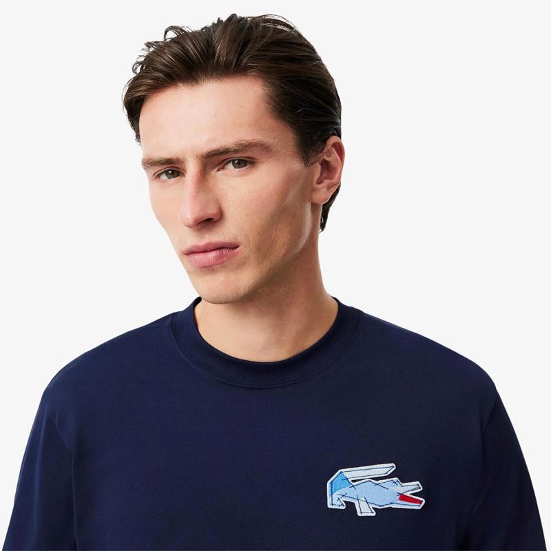 Men's Classic Fit Logo T-shirt - 3TH3586 - LACOSTE
