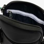 Men's Small LCST Slimline Petit Piqué Satchel - 9@3NH4679TX - LACOSTE