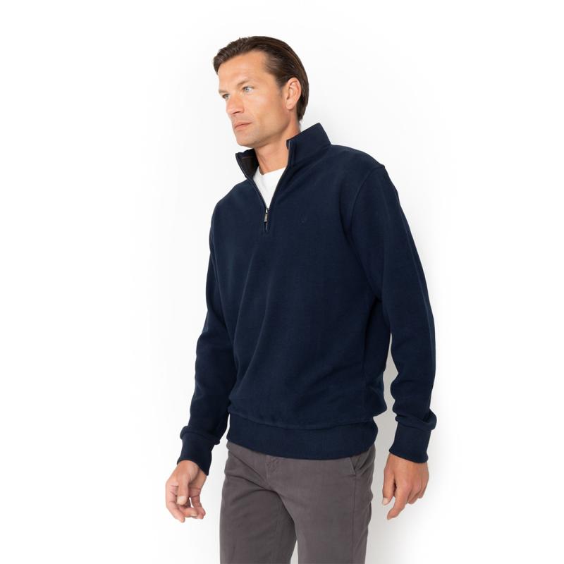 ΦΟΥΤΕΡ ΒΑΜΒΑΚΕΡΟ HALF ZIP REGULAR FIT - 3RO1000 - THE BOSTONIANS