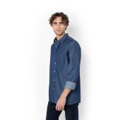 ΠΟΥΚΑΜΙΣΟ DENIM REGULAR FIT - 3AAP1906 - THE BOSTONIANS