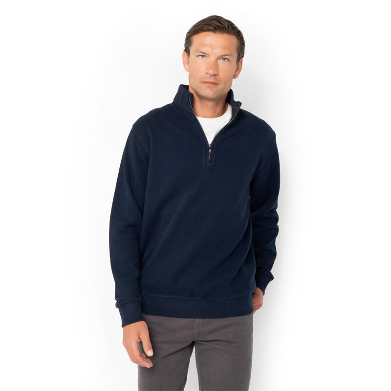 ΦΟΥΤΕΡ ΒΑΜΒΑΚΕΡΟ HALF ZIP REGULAR FIT - 3RO1000 - THE BOSTONIANS