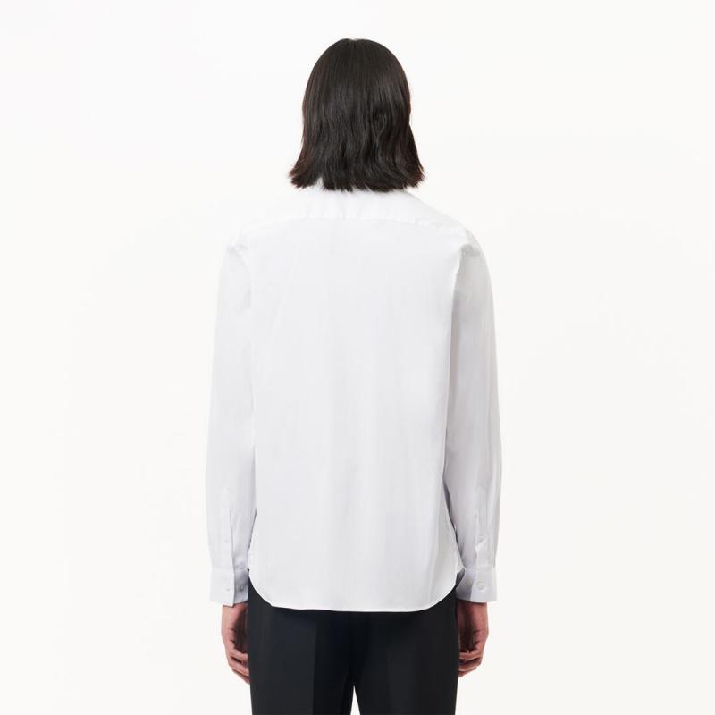 Men's Slim Fit Stretch Poplin Shirt - 9@3CH5253 - LACOSTE