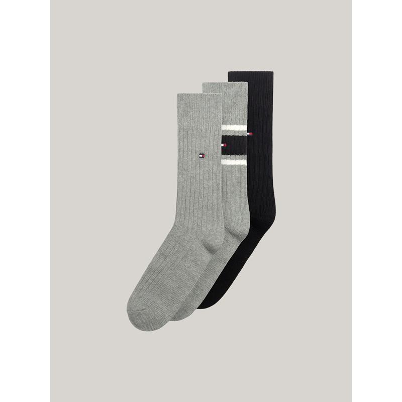 3 Pack Giftbox Classic Men Crew Socks - 701229786 - TOMMY HILFIGER