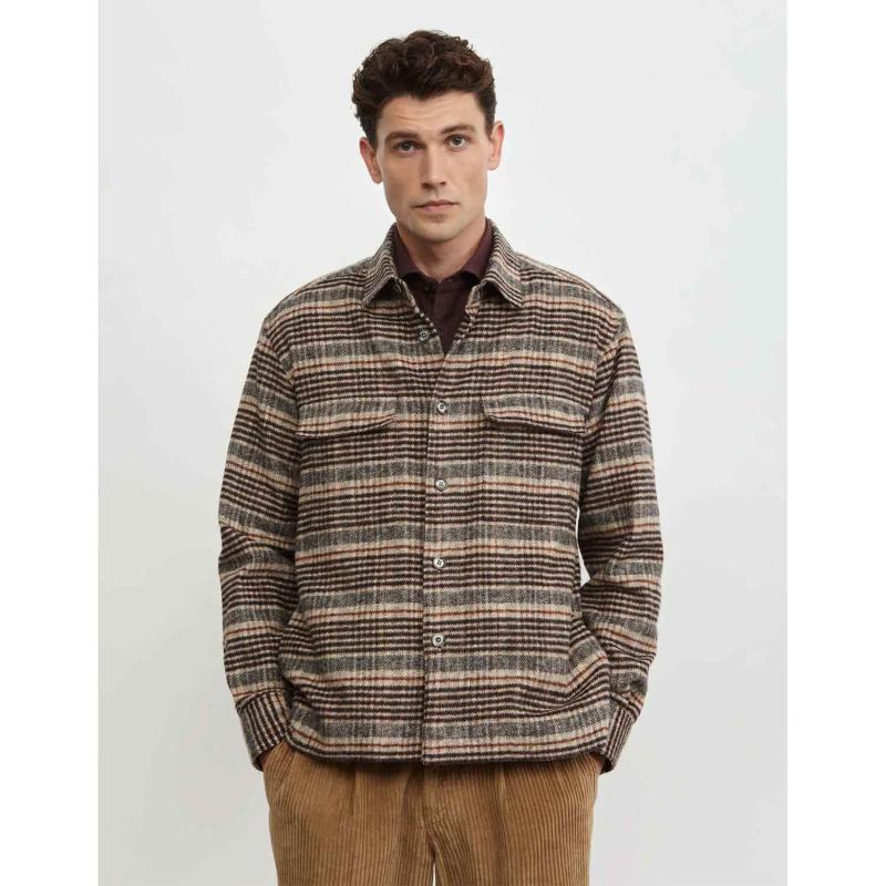 Twill Check colour Overshirt - 150ML/71454 - XACUS