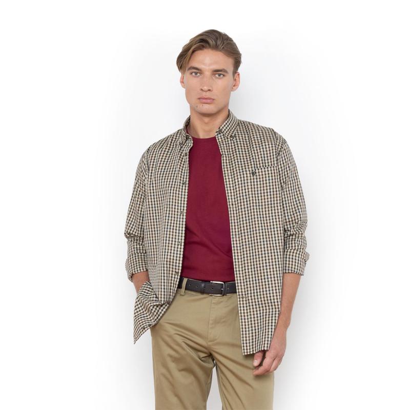 ΠΟΥΚΑΜΙΣΟ MAVERICK TWILL REGULAR FIT - 3AACH8303 - THE BOSTONIANS