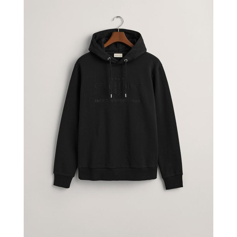 Tonal Shield Hoodie - 8@3G2037020 - GANT