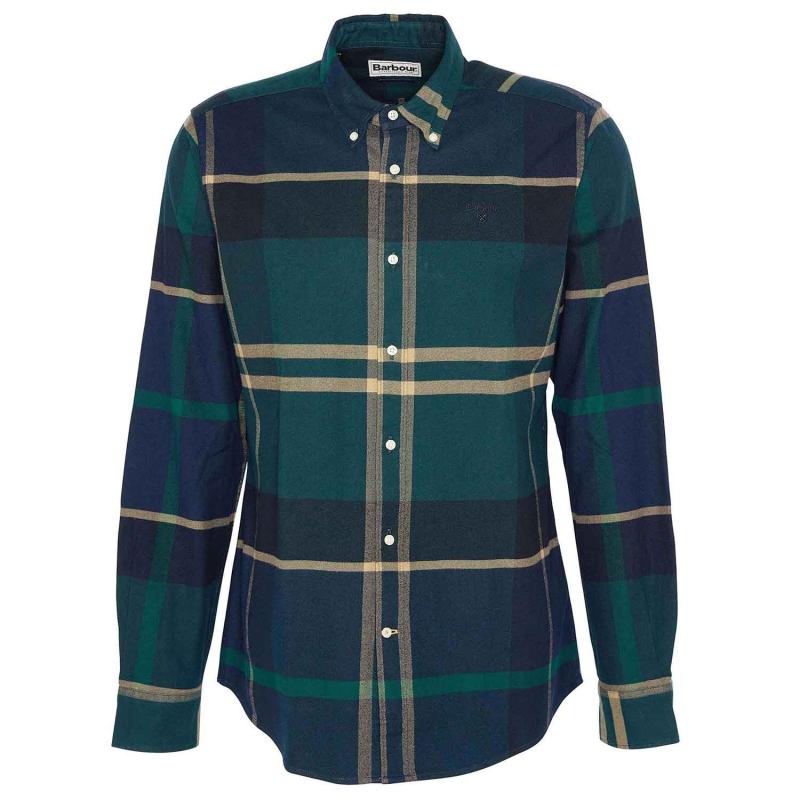Iceloch Tailored Long-Sleeved Shirt - 8@MSH4994 - BARBOUR