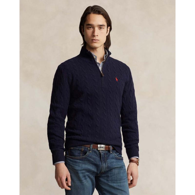 Cable-Knit Wool-Cashmere Jumper - 8@710876766002 - POLO RALPH LAUREN