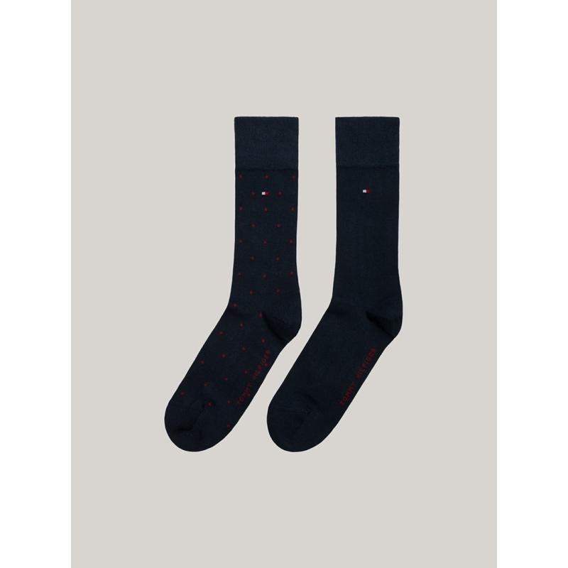 TH MEN SOCK 2P DOT - 701230780 - TOMMY HILFIGER