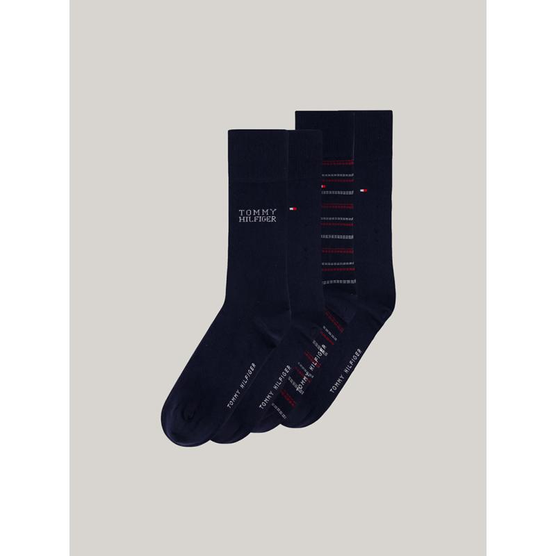 TH MEN SOCK 4P TIN GIFTBOX TOM - 701229780 - TOMMY HILFIGER
