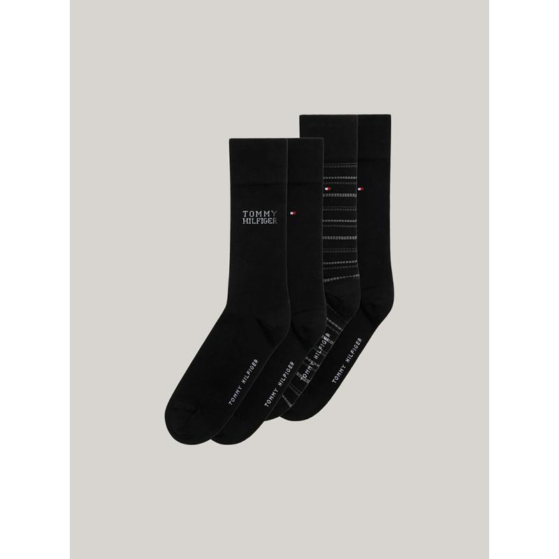 TH MEN SOCK 4P TIN GIFTBOX TOM - 701229780 - TOMMY HILFIGER