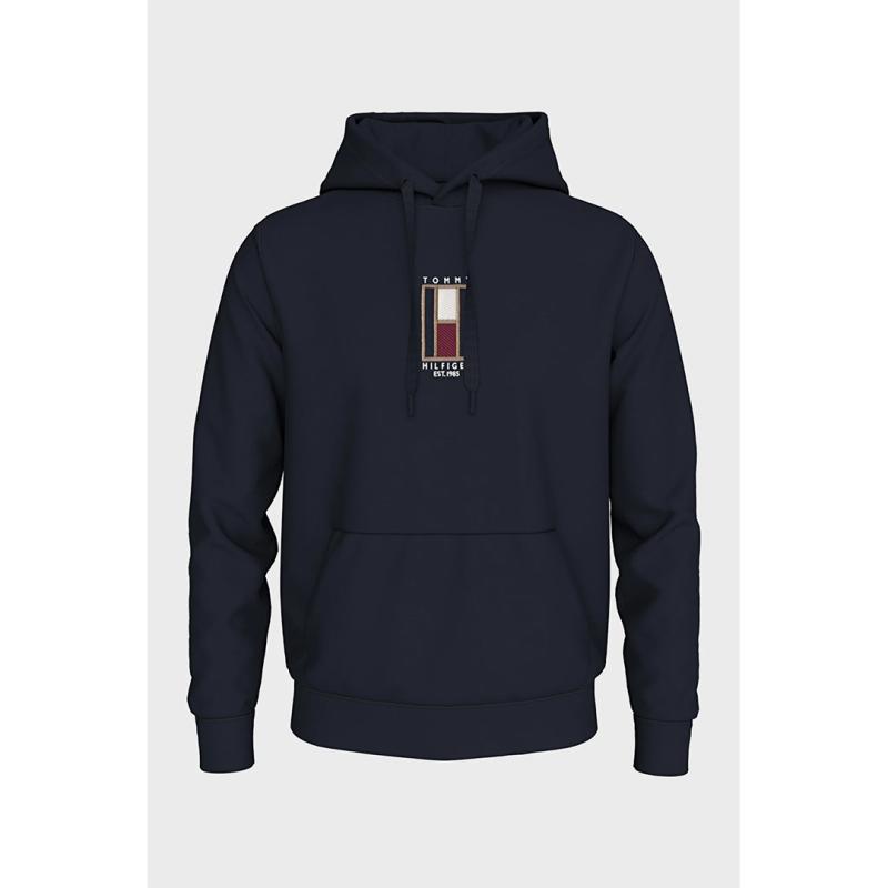 VERTICAL FLAG HOODY - MW0MW35525 - TOMMY HILFIGER
