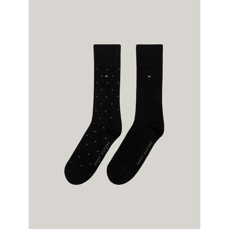 TH MEN SOCK 2P DOT - 701230780 - TOMMY HILFIGER