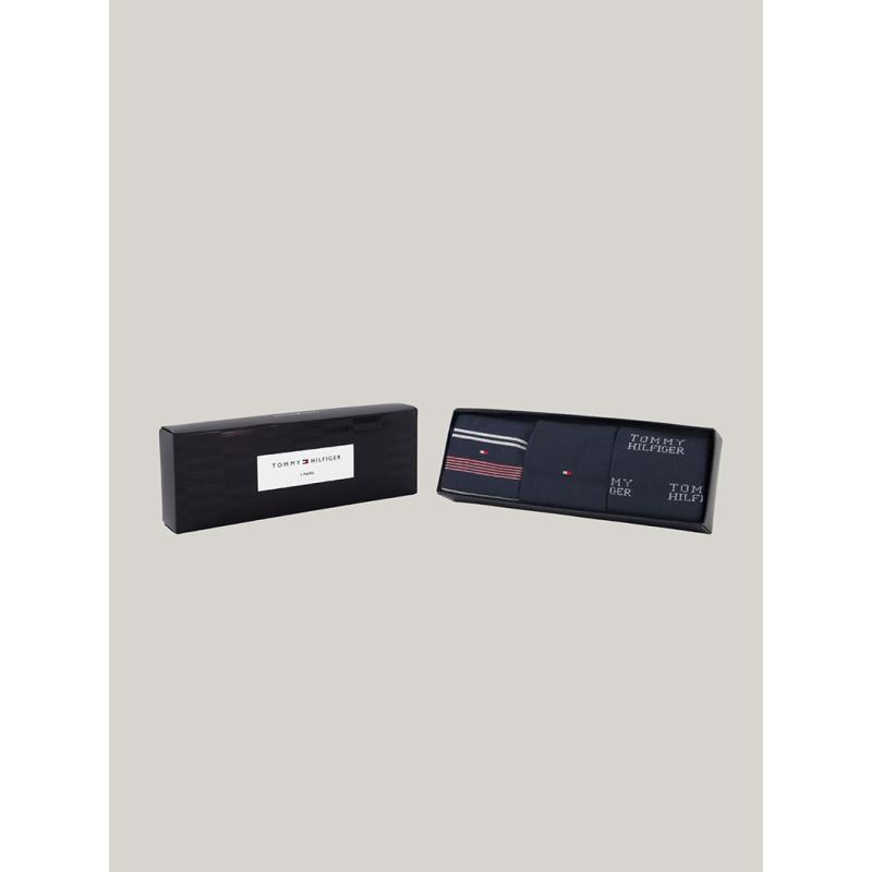 TH MEN SOCK 3P GIFTBOX TOMMY S - 701229783 - TOMMY HILFIGER