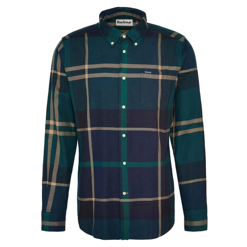 Dunoon Taillored Fit Shirt - 8@MSH4980 - BARBOUR