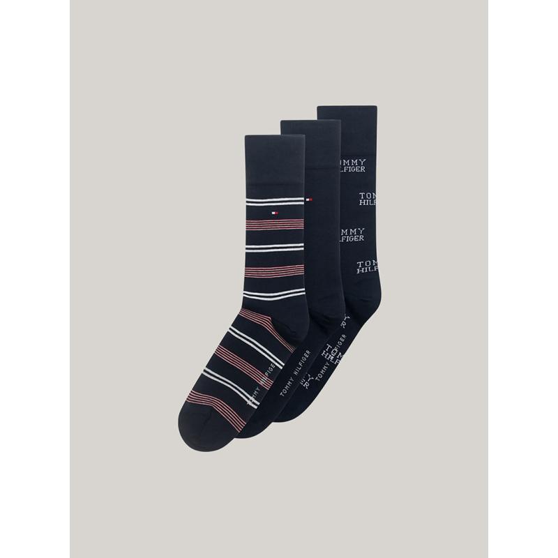 TH MEN SOCK 3P GIFTBOX TOMMY S - 701229783 - TOMMY HILFIGER