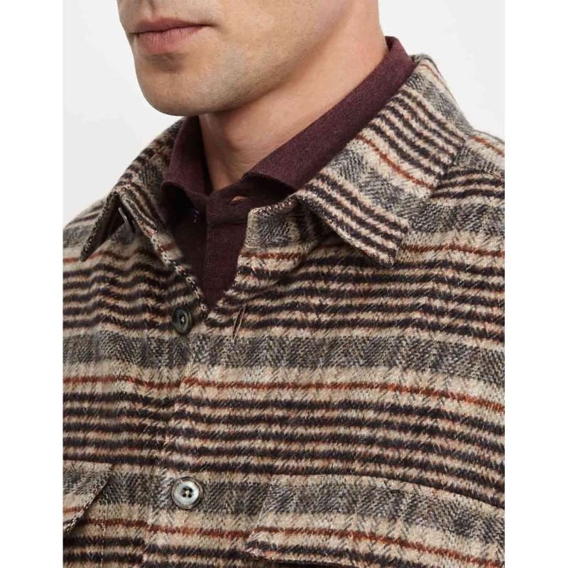 Twill Check colour Overshirt - 150ML/71454 - XACUS