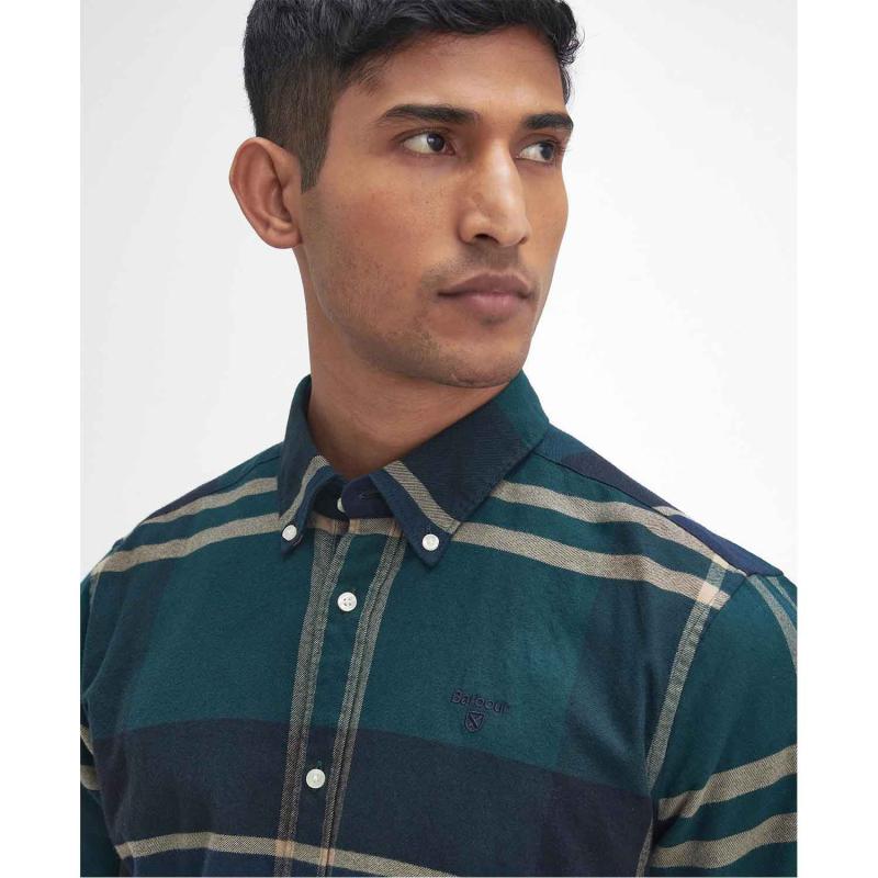 Iceloch Tailored Long-Sleeved Shirt - 8@MSH4994 - BARBOUR