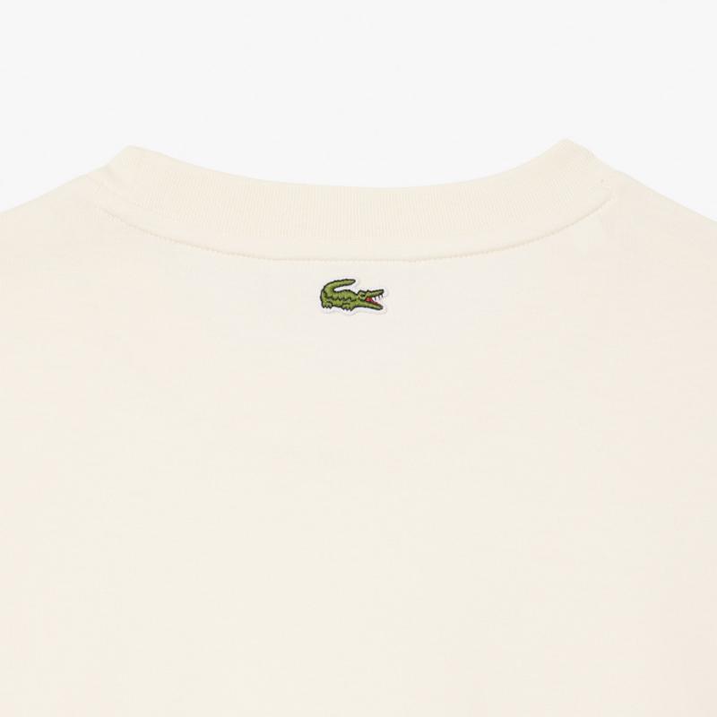 Print Cotton T-shirt - 3TF0355 - LACOSTE