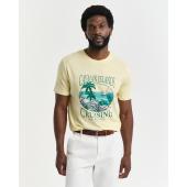GANT USA Sailing Print Graphic T-Shirt - 3G2003321