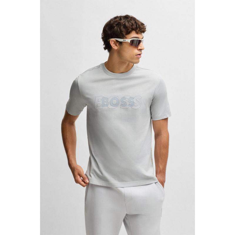 JERSEY Tee DropNeedle - 50531271 - BOSS