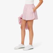 Wide Fit Lightweight Striped Poplin Shorts - 3FF9835 - LACOSTE