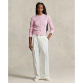 Cable-Knit Cotton Crewneck Cardigan - 211891643004 - POLO RALPH LAUREN