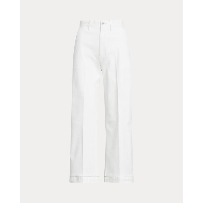 Chino Wide-Leg Trouser - 211873988002 - POLO RALPH LAUREN