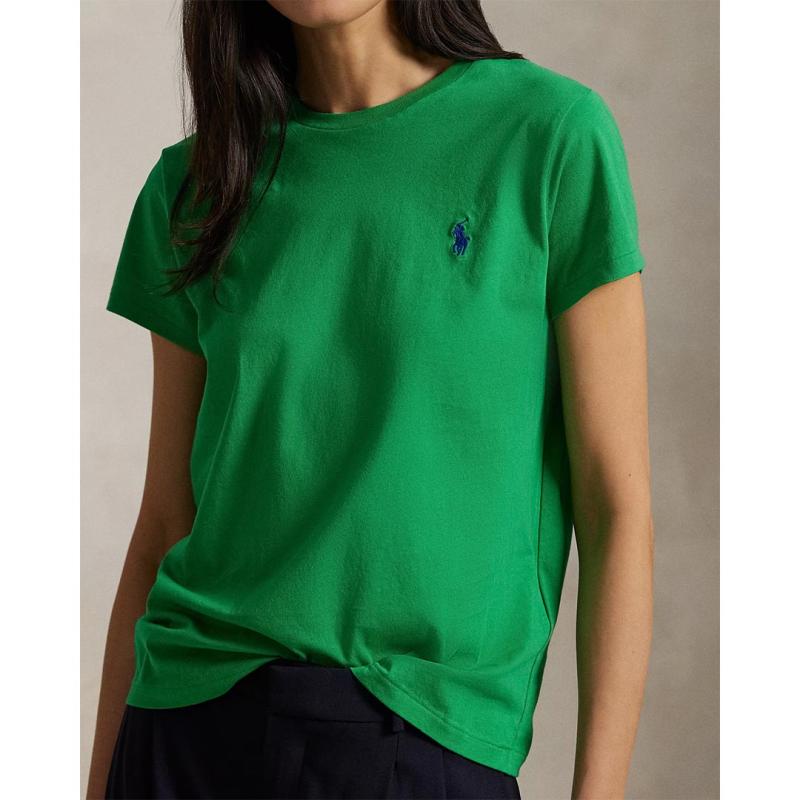 Cotton Jersey Crewneck T-Shirt - 211898698032 - POLO RALPH LAUREN