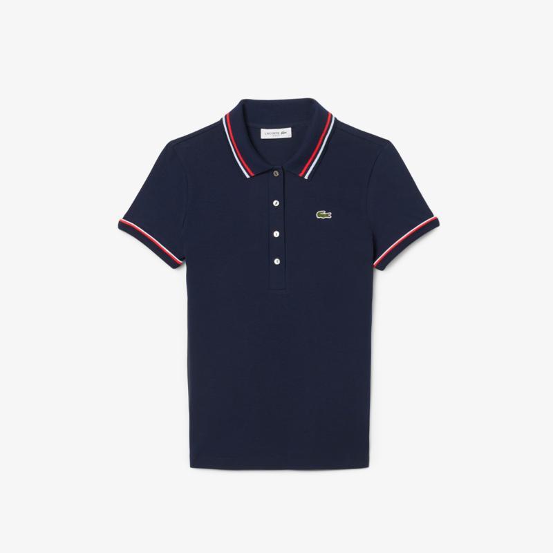 Slim Fit Jersey Polo Shirt - 3DF9599 - LACOSTE