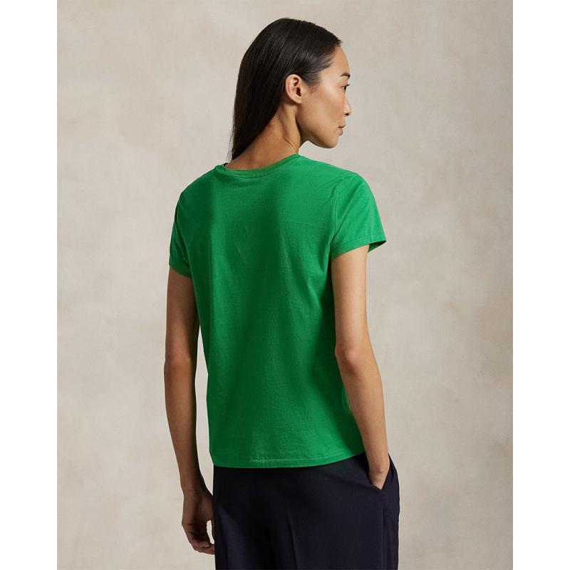 Cotton Jersey Crewneck T-Shirt - 211898698032 - POLO RALPH LAUREN