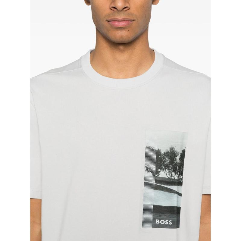 JERSEY Tee DesertTech SJ - 50533233 - BOSS