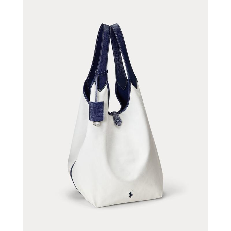 Polo Play Canvas Large Tote - 428949865006 - POLO RALPH LAUREN