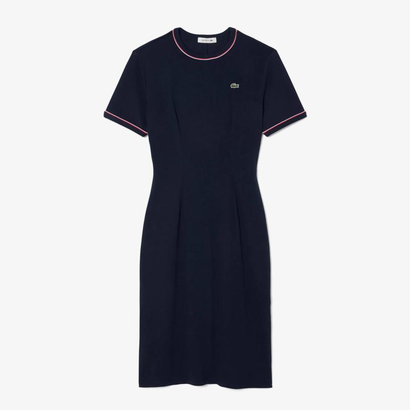 Jersey T-shirt Dress - 3EF9988 - LACOSTE