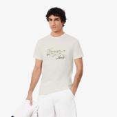 René Lacoste Print Tennis Heritage T-shirt - 3TH2102 - LACOSTE